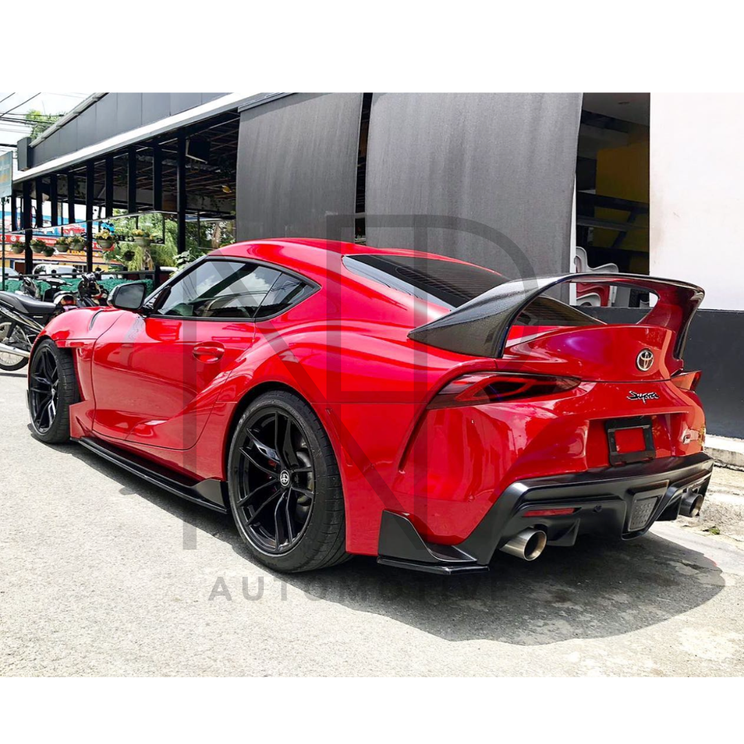 SPOILER POSTERIORE ALA STYLE CARBONIO PRE PREG SUPRA A90