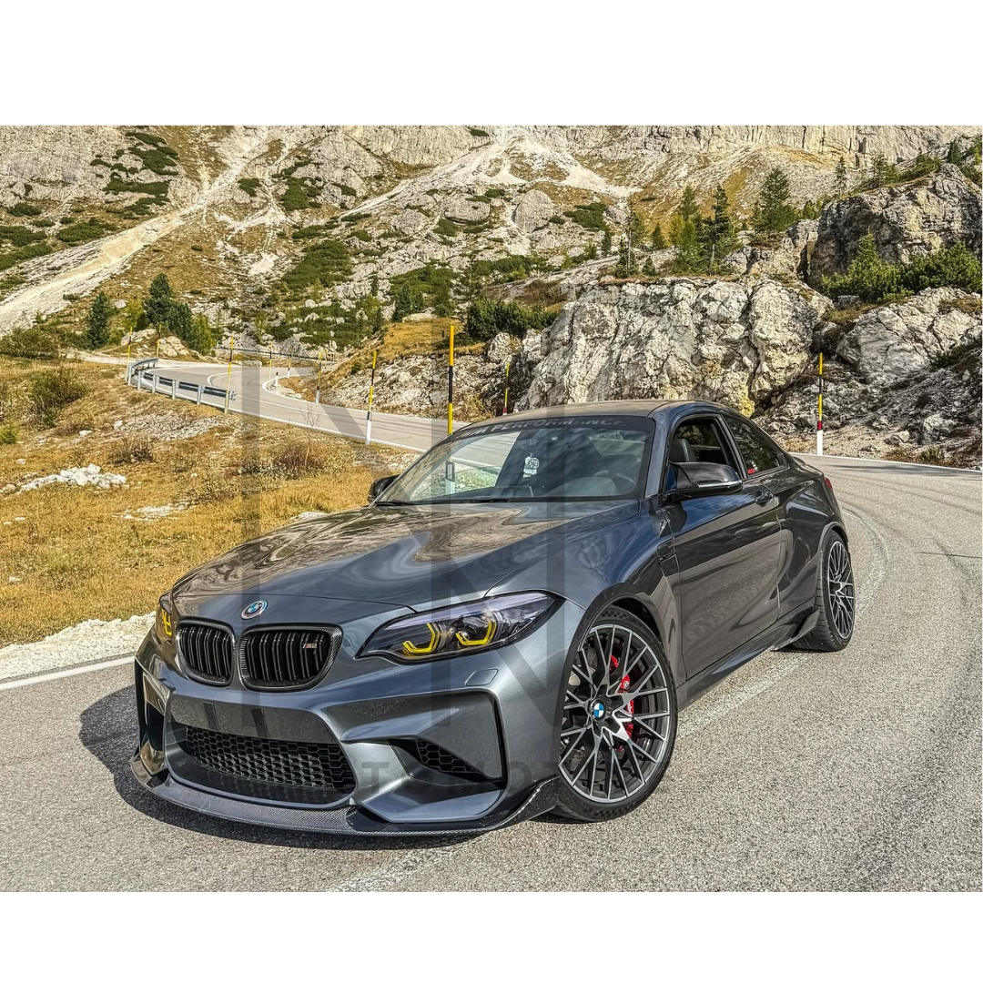 CALOTTE SPECCHIETTI M CARBONIO PRE PREG BMW SERIE 1 2 3 4 FXX M2 F87