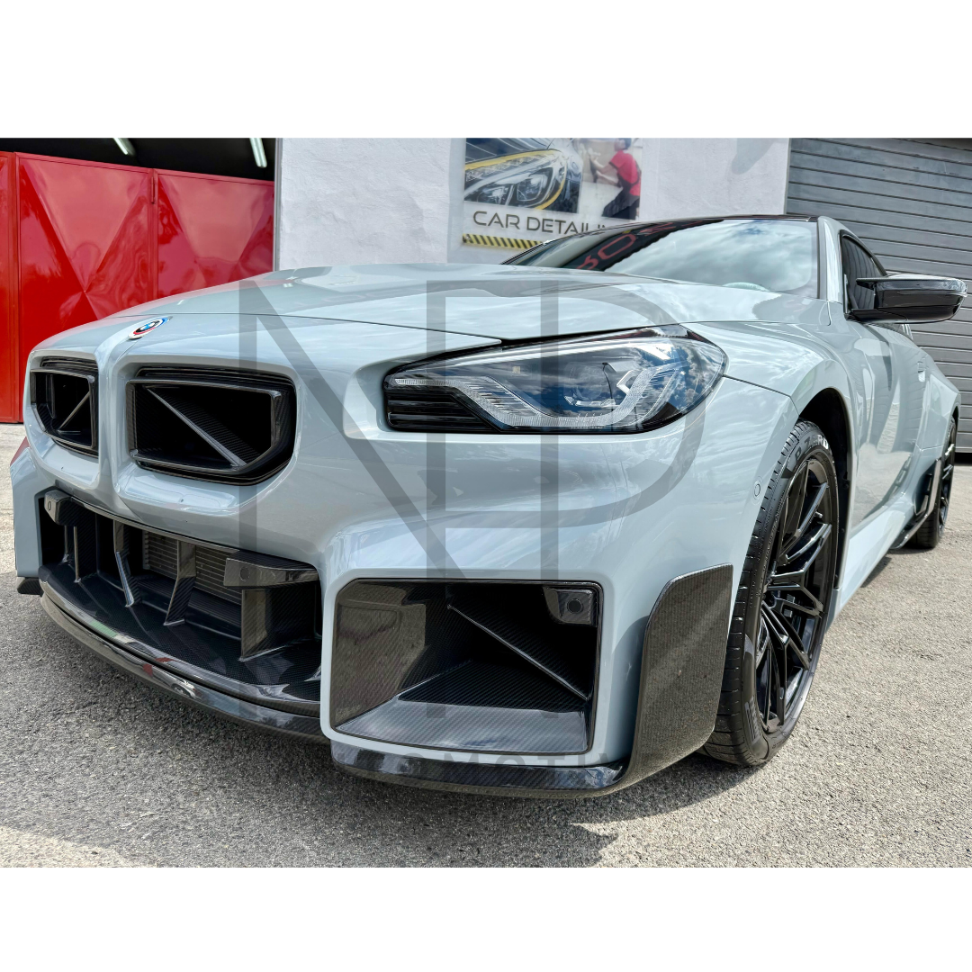 SPOILER LIP ANTERIORE CSL FIBRA DI CARBONIO PRE PREG BMW M2 G87