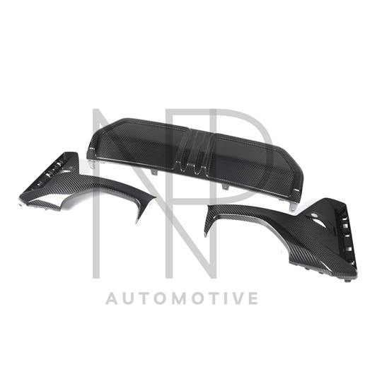 DIFFUSORE POSTERIORE M PERF CARBONIO PRE PREG BMW 340i G20 G21 LCI