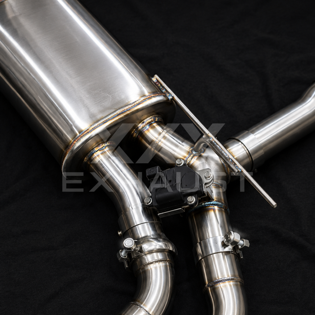 Catback Valvolato Z-Pipe BMW M5 G90 S68 V8 Inox Performance