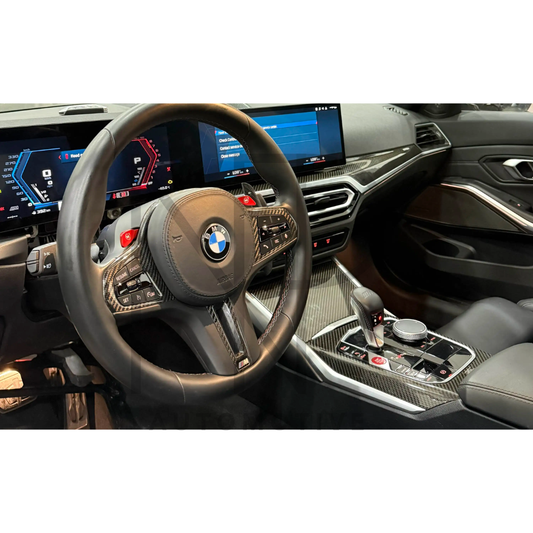 KIT 6 PZ INTERNI SOSTITUTIVI CARBONIO PRE PREG BMW M2 G87 M3 G80/81 M4 G82/83 SERIE 2 G42 SERIE 4 G22/22 SERIE 3 G20/21
