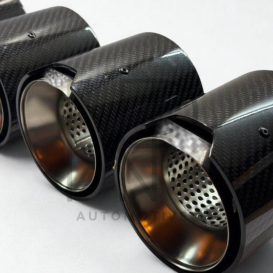TERMINALI SCARICO STILE M PERF FIBRA DI CARBONIO BMW M2 M3 M4 G8X