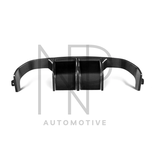 DIFFUSORE POSTERIORE V-STYLE CARBONIO PRE PREG BMW M4 F82 F83