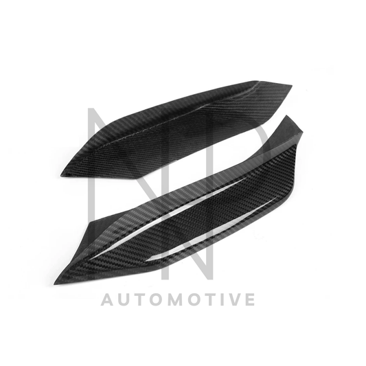 BAFFI ANTERIORI PRESE ARIA IN CARBONIO PRE PREG BMW M4 F82 F83 M3 F80