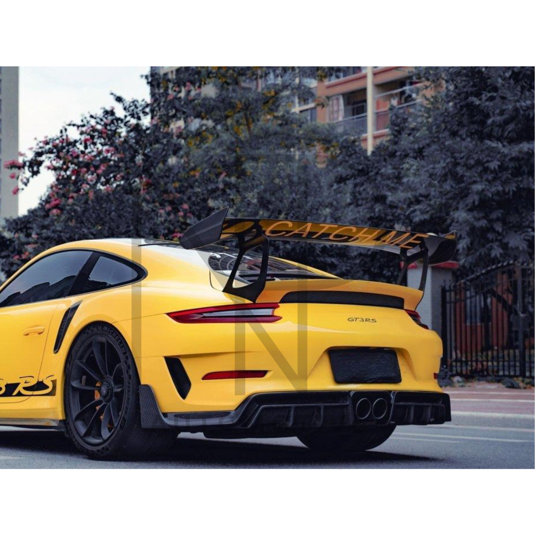 PATELLE LATERALI SPOILER C STYLE CARBONIO PRE PREG PORSCHE 911 991.2 GT3RS