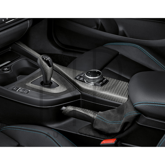 CORNICE CAMBIO M PERF CARBONIO ALCANTARA BMW F20 F21 F22 F23 M2 F87
