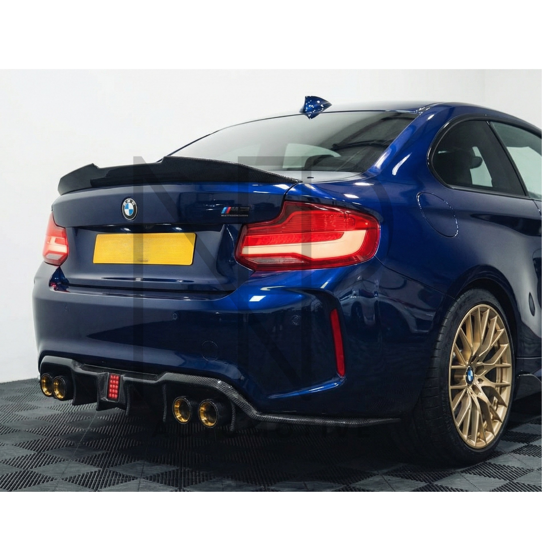 SPOILER POSTERIORE PSM CARBONIO PRE PREG BMW M2 F87 SERIE 2 F22