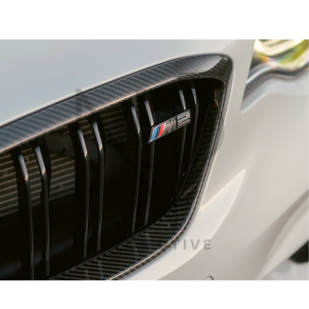 GRIGLIA ANTERIORE CARBONIO PRE PREG BMW M2 F87 COMPETIZIONE