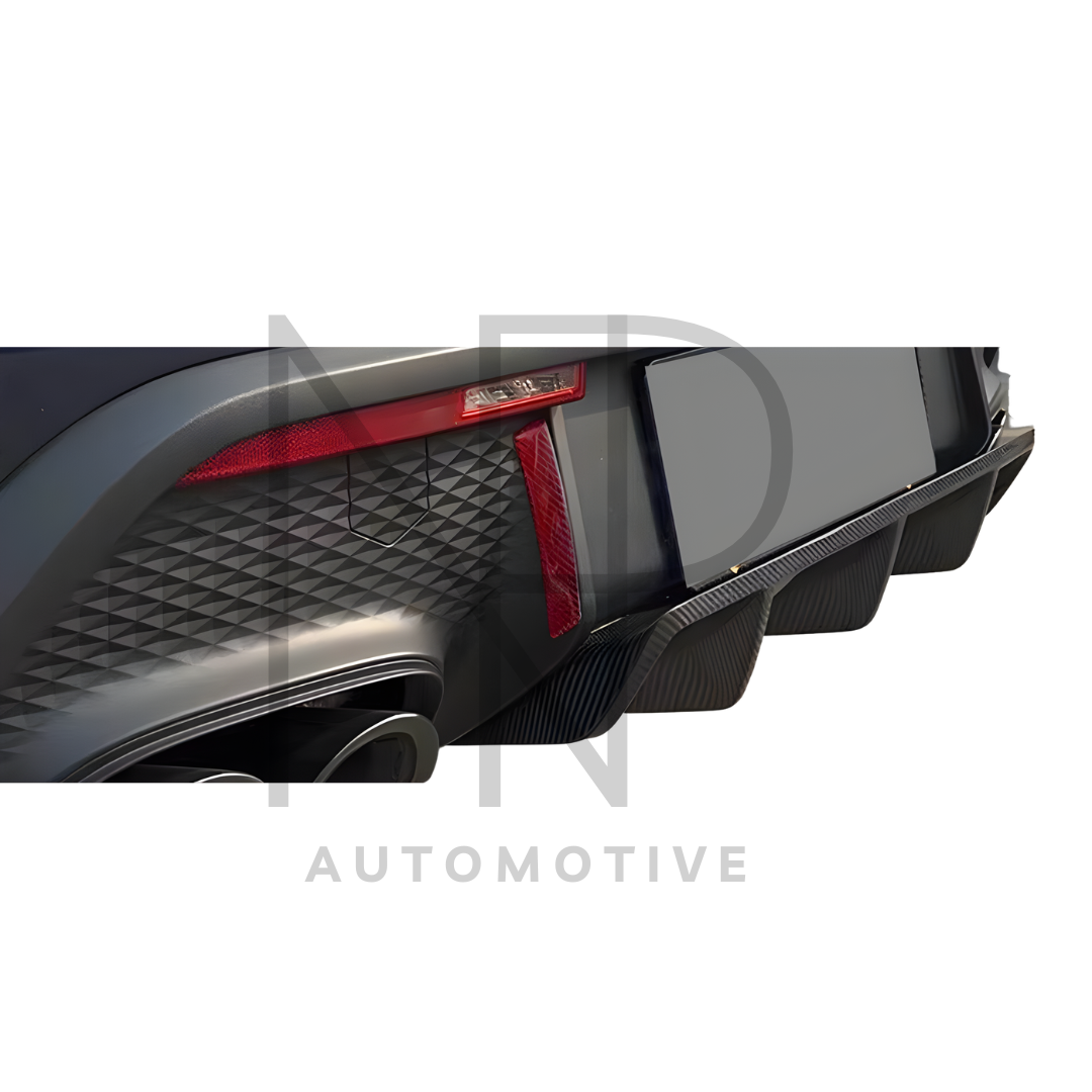 DIFFUSORE CARBONIO PRE PREG PORSCHE MACAN 95B.1