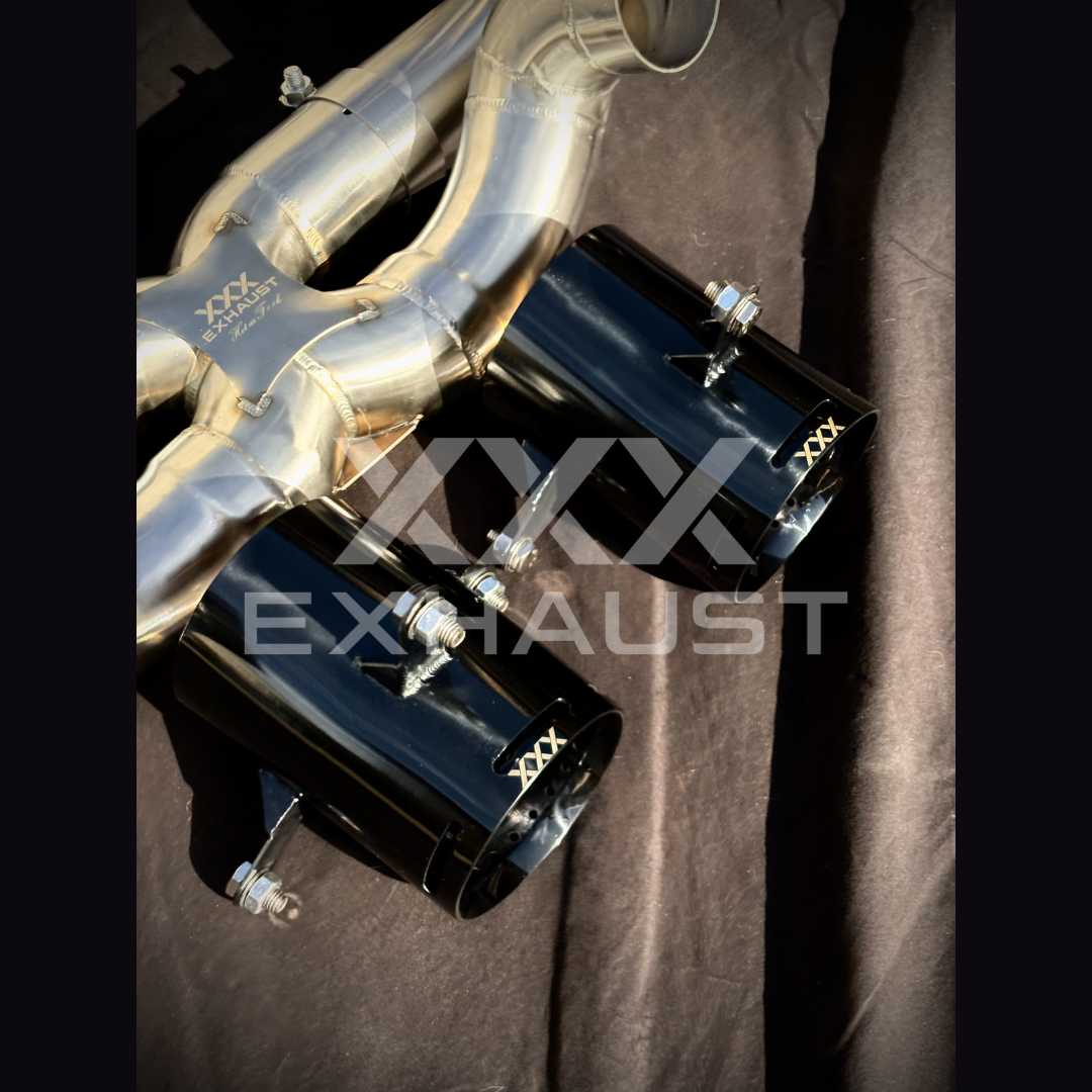 Scarico Completo Ferrari SF90 Stradale X-Pipe con Catalizzatori 200 Celle
