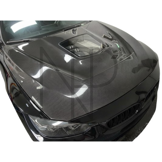 COFANO CARBONIO PRE PREG MOTORE A VISTA BMW M3 F80 M4 F82 F83