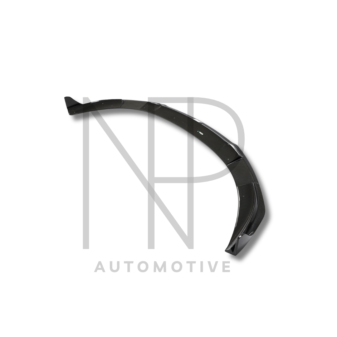 SPOILER ANTERIORE PORSCHE TAYCAN FIBRA DI CARBONIO NP STYLE