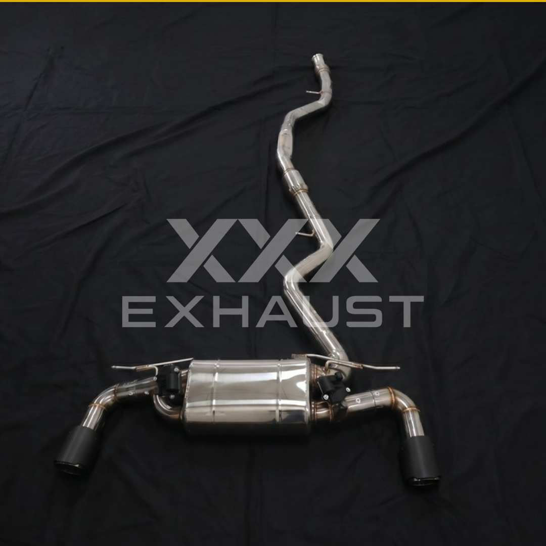 Catback BMW M135i F40 Valvolato Acciaio Inox