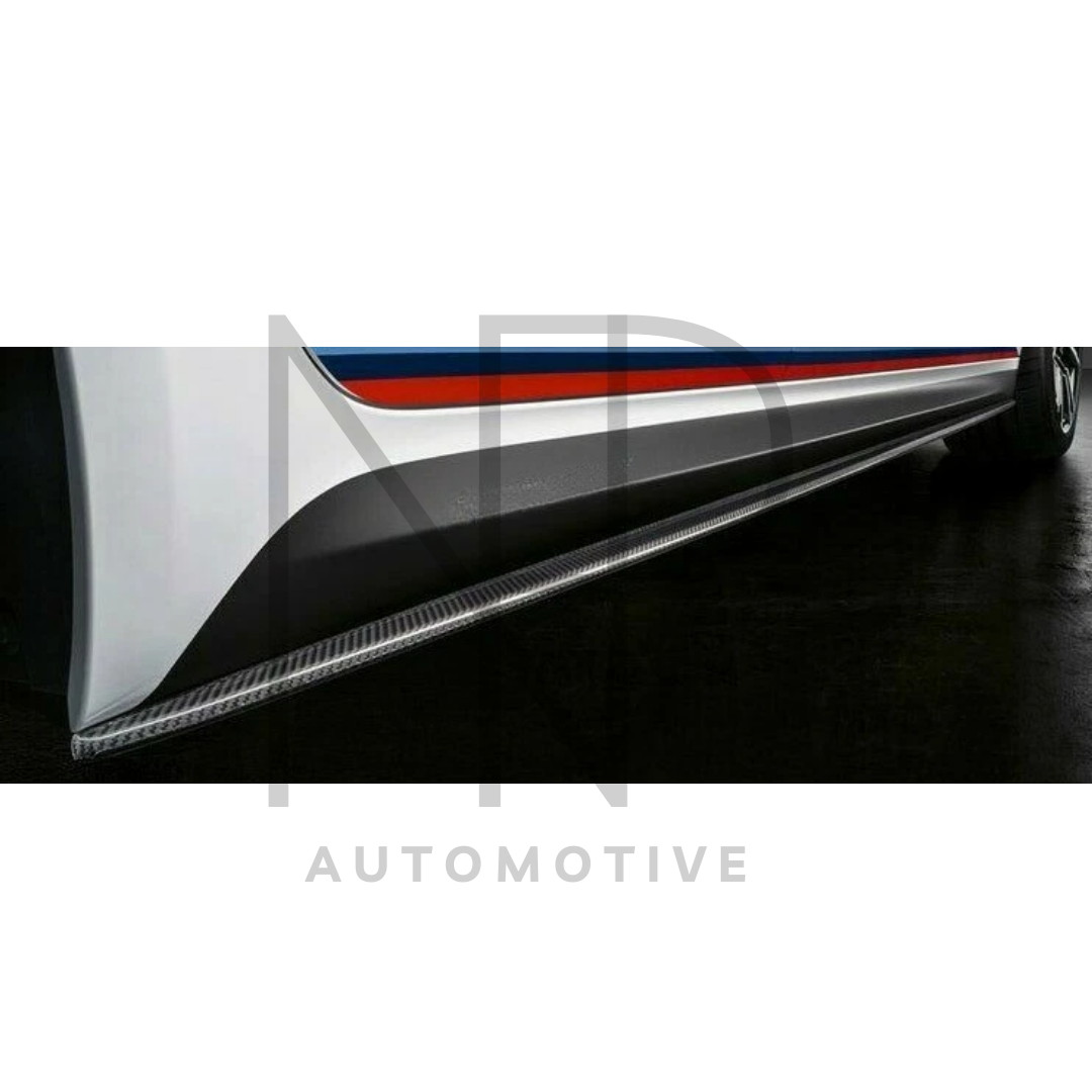 MINIGONNE LATERALI STILE M PERF CARBONIO PRE PREG BMW M5 F90 SERIE 5 G30 G31