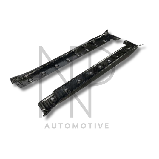 MINIGONNE LATERALI PORSCHE 992.1 GT3 FIBRA DI CARBONIO NP STYLE