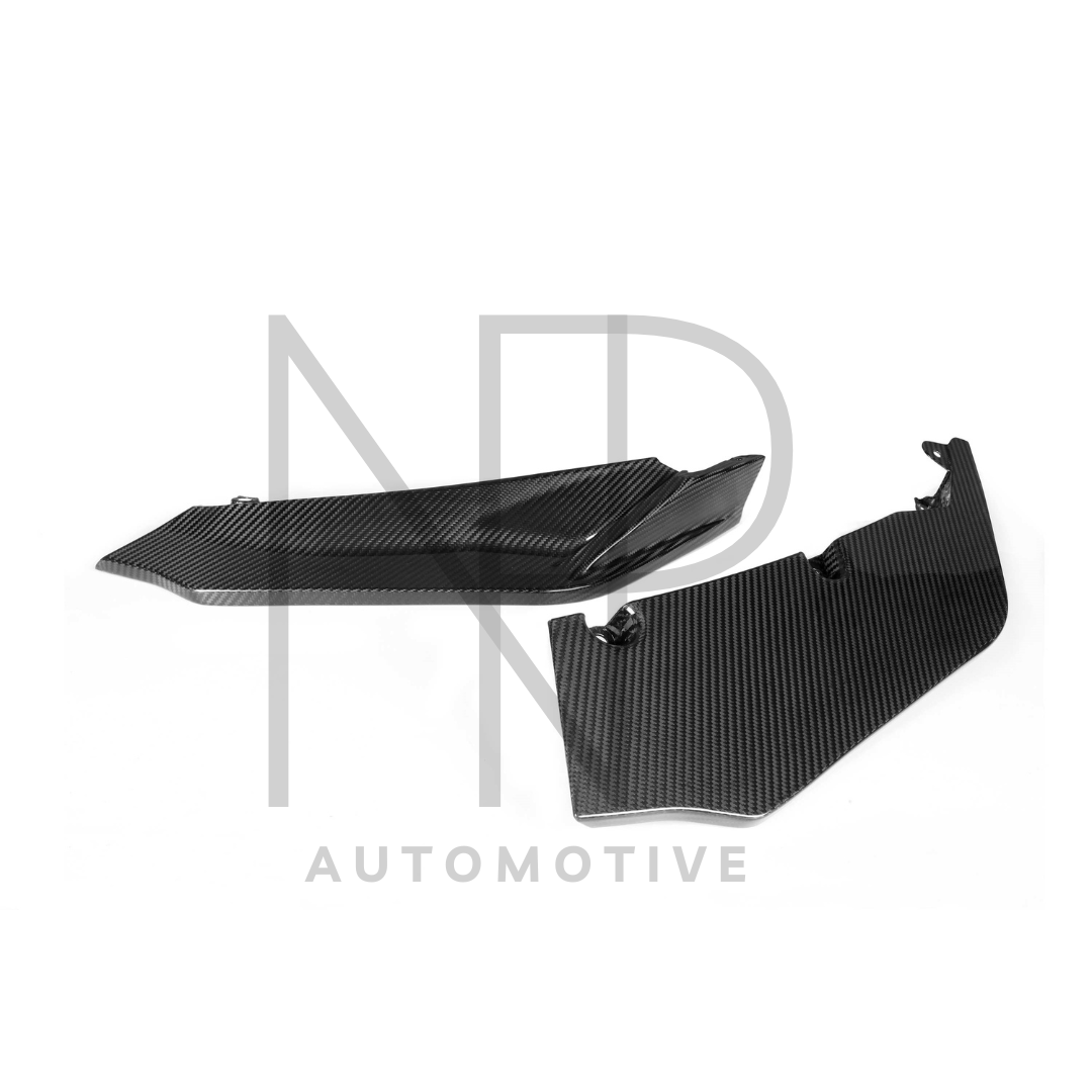 SPOILER LIP ANTERIORE CARBONIO PRE PREG STILE V2 BMW M3 G80 G81 M4 G82 G83