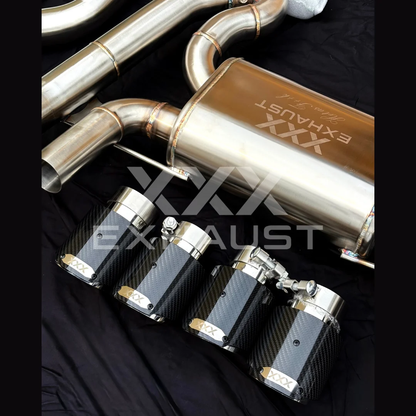 Catback BMW M3 G80 G81 Equal Length Z-Pipe OPF Delete Valvolato