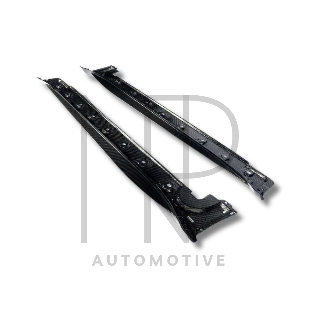 MINIGONNE LATERALI PORSCHE 992.1 GT3 FIBRA DI CARBONIO NP STYLE
