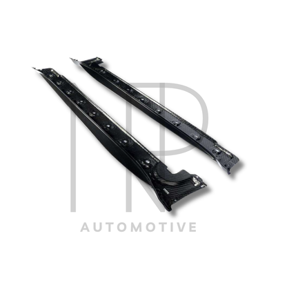 MINIGONNE LATERALI PORSCHE 992.1 GT3 FIBRA DI CARBONIO NP STYLE