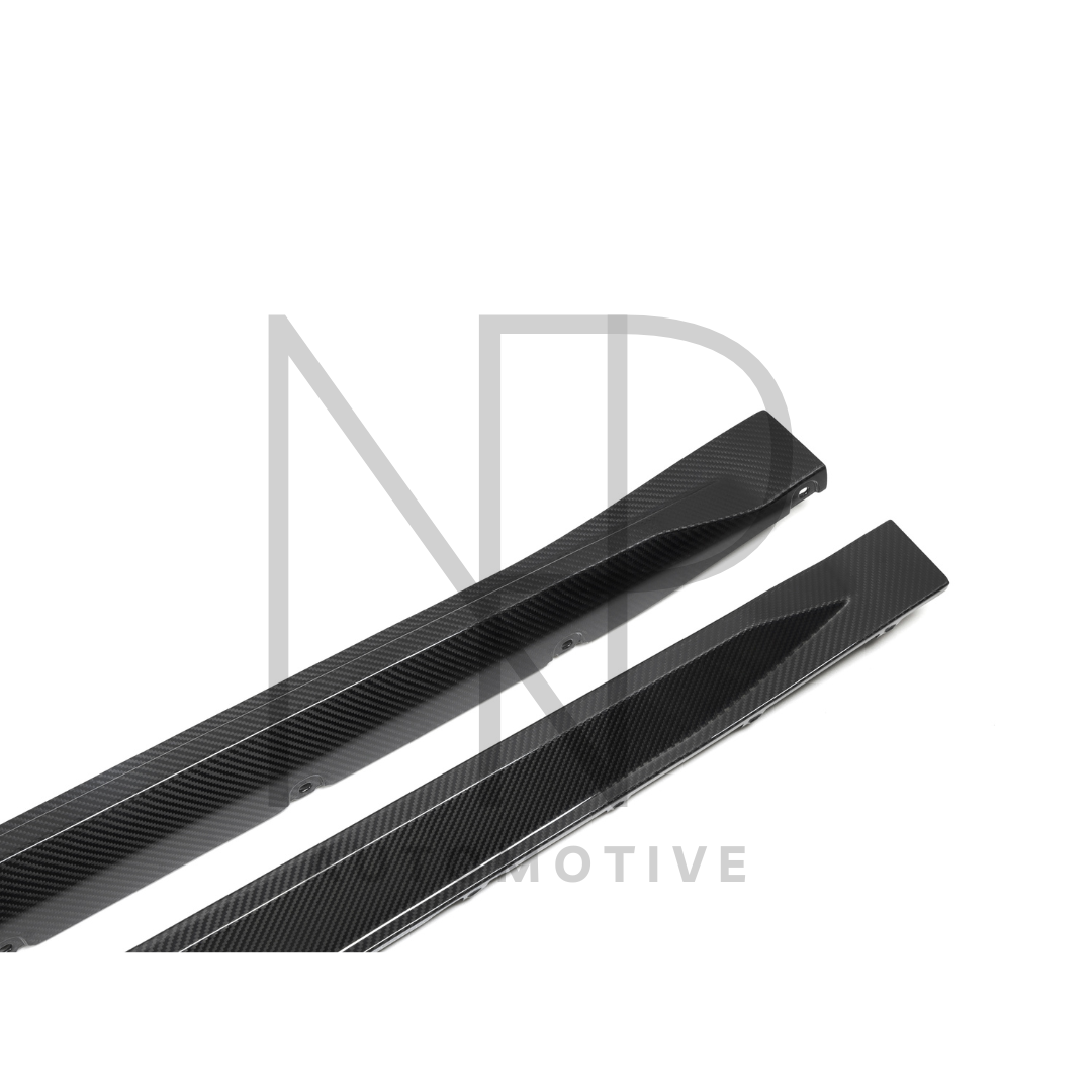 MINIGONNE LATERALI CARBONIO BMW M4 G82 G83 M PERFORMANCE DRY PRE PREG