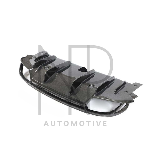 DIFFUSORE POSTERIORE STILE QV CARBONIO PRE PREG ALFA ROMEO GIULIA STANDARD / VELOCE