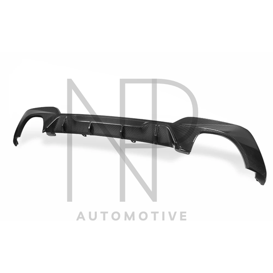 DIFFUSORE POSTERIORE STILE M PERF CARBONIO PRE PREG BMW 340i G20 G21 PRE LCI