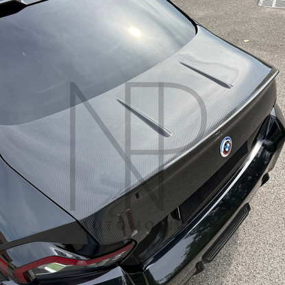 BAULE CSL IN CARBONIO PRE-PREG BMW M2 G87 SERIE 2 G42