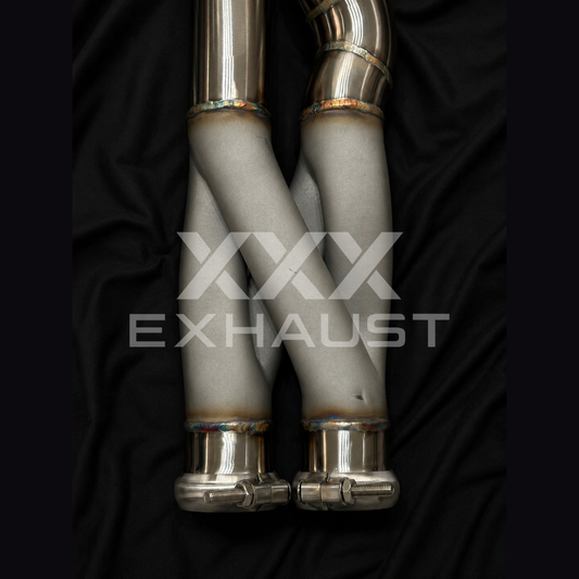 Centrale Mid Pipe Equal Length BMW M4 F82 S55 Acciaio Inox