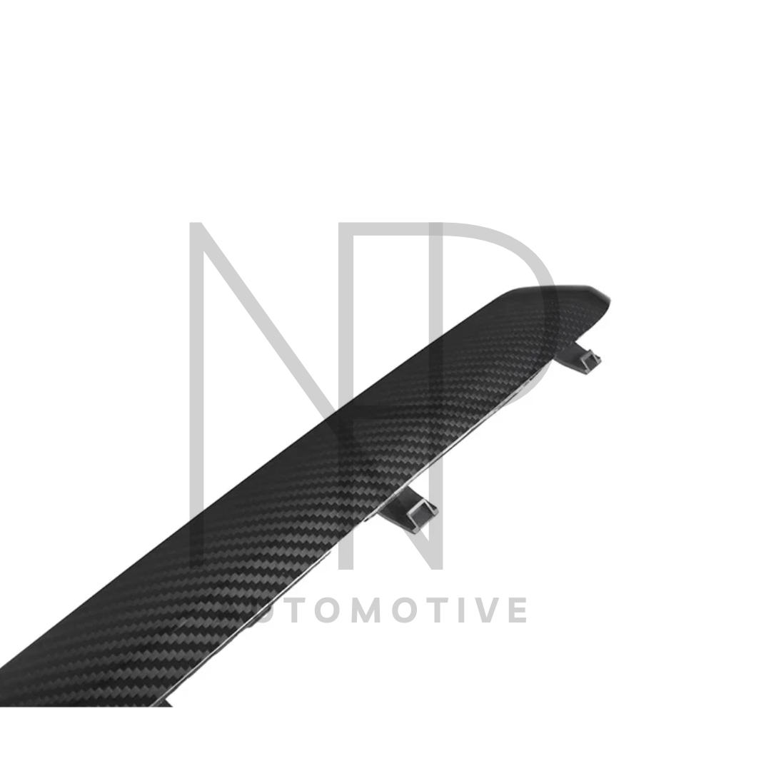 GRIGLIE ANTERIORI CARBONIO PRE PREG BMW M5 F90 PRE LCI SERIE 5 G30 G31 PRE LCI