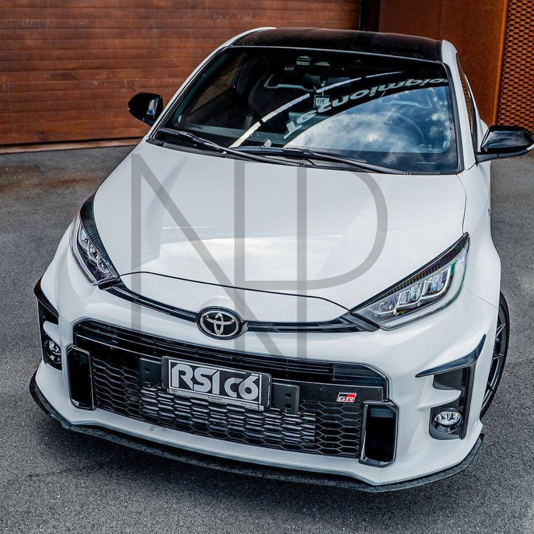 LAMA ANTERIORE IN CARBONIO FORGIATO PER TOYOTA YARIS GR MK1
