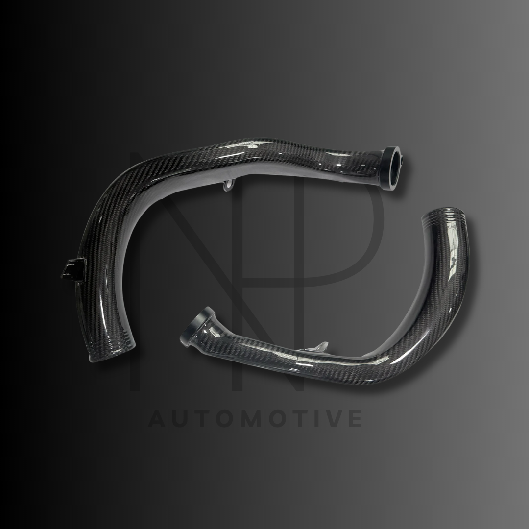 CHARGE PIPE CARBONIO PRE PREG BMW M2 M3 M4 MOTORE S55