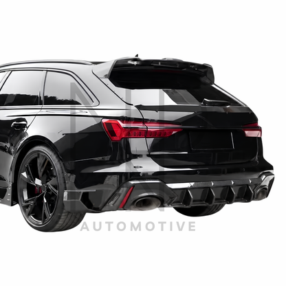 DIFFUSORE POSTERIORE AUDI RS6 RS7 C8 FIBRA DI CARBONIO NP STYLE