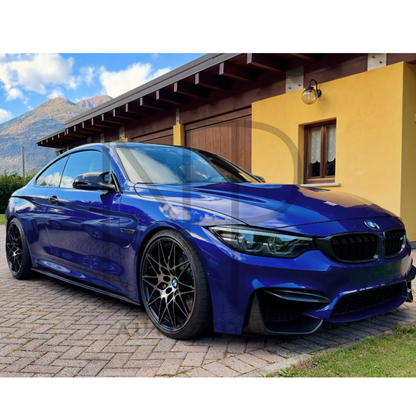 BAFFI ANTERIORI PRESE ARIA IN CARBONIO PRE PREG BMW M4 F82 F83 M3 F80