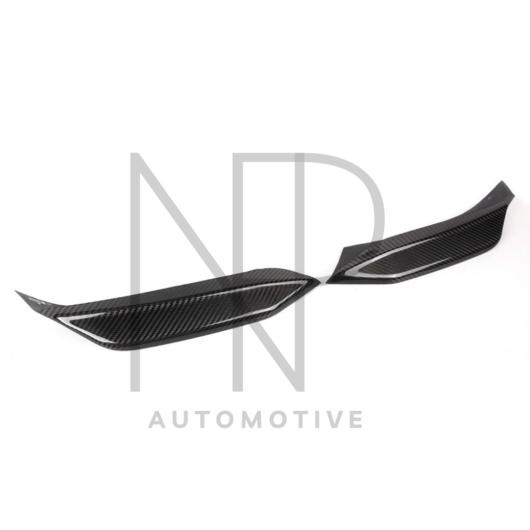 BAFFI ANTERIORI PRESE ARIA IN CARBONIO PRE PREG BMW M4 F82 F83 M3 F80