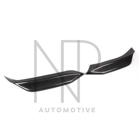 BAFFI ANTERIORI PRESE ARIA IN CARBONIO PRE PREG BMW M4 F82 F83 M3 F80