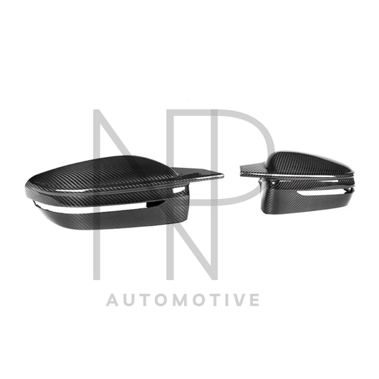 CALOTTE SPECCHIETTI CARBONIO PRE PREG STILE M PERF BMW SERIE 2 3 4 G20 G21 G22 G23 G42
