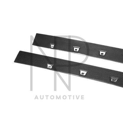 MINIGONNE LATERALI AGGIUNTIVE NP STYLE CARBONIO PRE PREG AUDI RS3 8Y