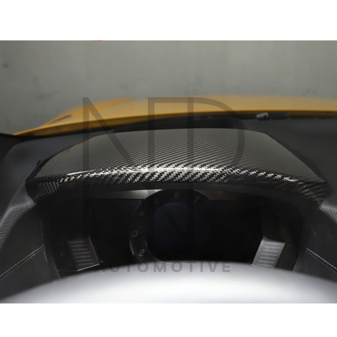 COVER STRUMENTAZIONE CRUSCOTTO CARBONIO DRY PRE PREG TOYOTA SUPRA A90