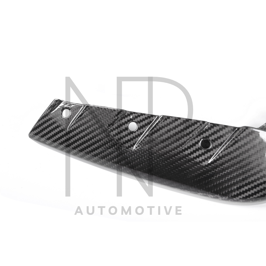 CANARD LATERALI ANTERIORI STILE OEM BMW M3 G80 M4 G82 CARBONIO DRY PRE PREG