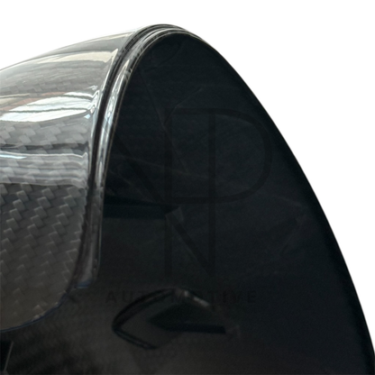 CALOTTE SPECCHIETTI CARBONIO PRE PREG ABARTH 500 595 695 ED ALFA ROMEO 4C