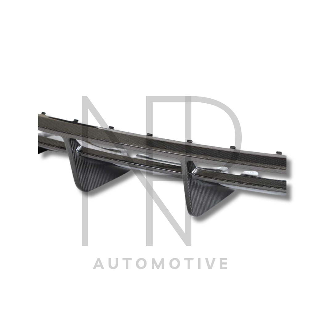 DIFFUSORE POSTERIORE AUDI R8 RESTYLING 2019 FIBRA DI CARBONIO STILE GT