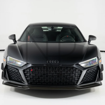 LIP ANTERIORE AUDI R8 RESTYLING 2019 FIBRA DI CARBONIO STILE GT