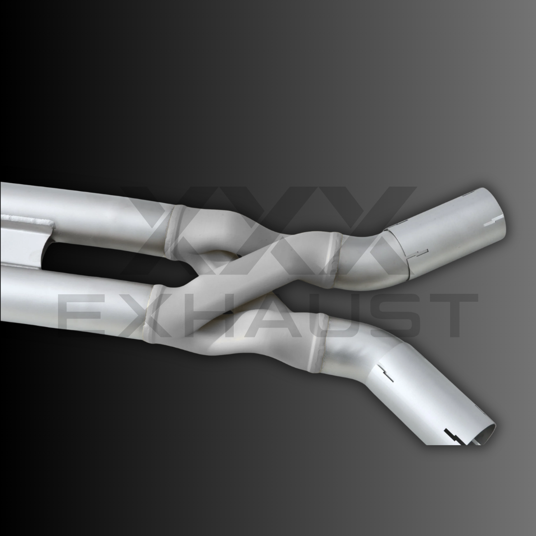 CENTRALE / MID PIPE EQUAL LENGHT Z-PIPE INOX 70 mm OPF DELETE BMW M2 M3 M4 S58