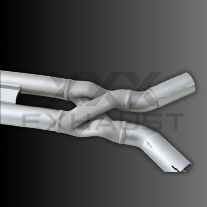 CENTRALE / MID PIPE EQUAL LENGHT Z-PIPE INOX 70 mm OPF DELETE BMW M2 M3 M4 S58