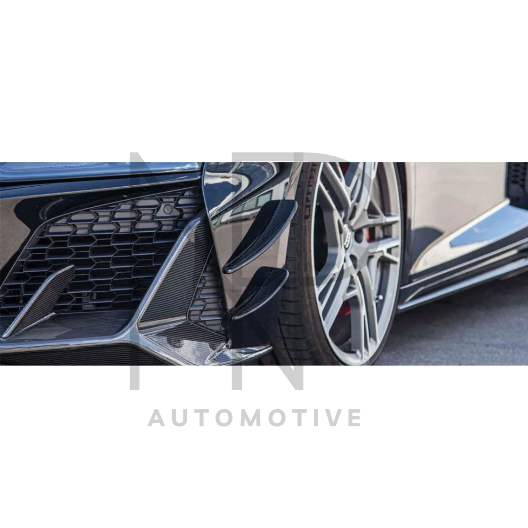 CANARD ANTERIORI AUDI R8 RESTYLING 2019 FIBRA DI CARBONIO CP STYLE