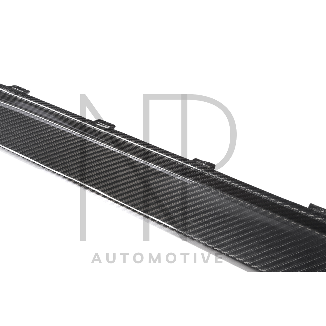 COPPIA MINIGONNE LATERALI STILE OEM IN FIBRA DI CARBONIO PRE PREG BMW M3 G80 G81