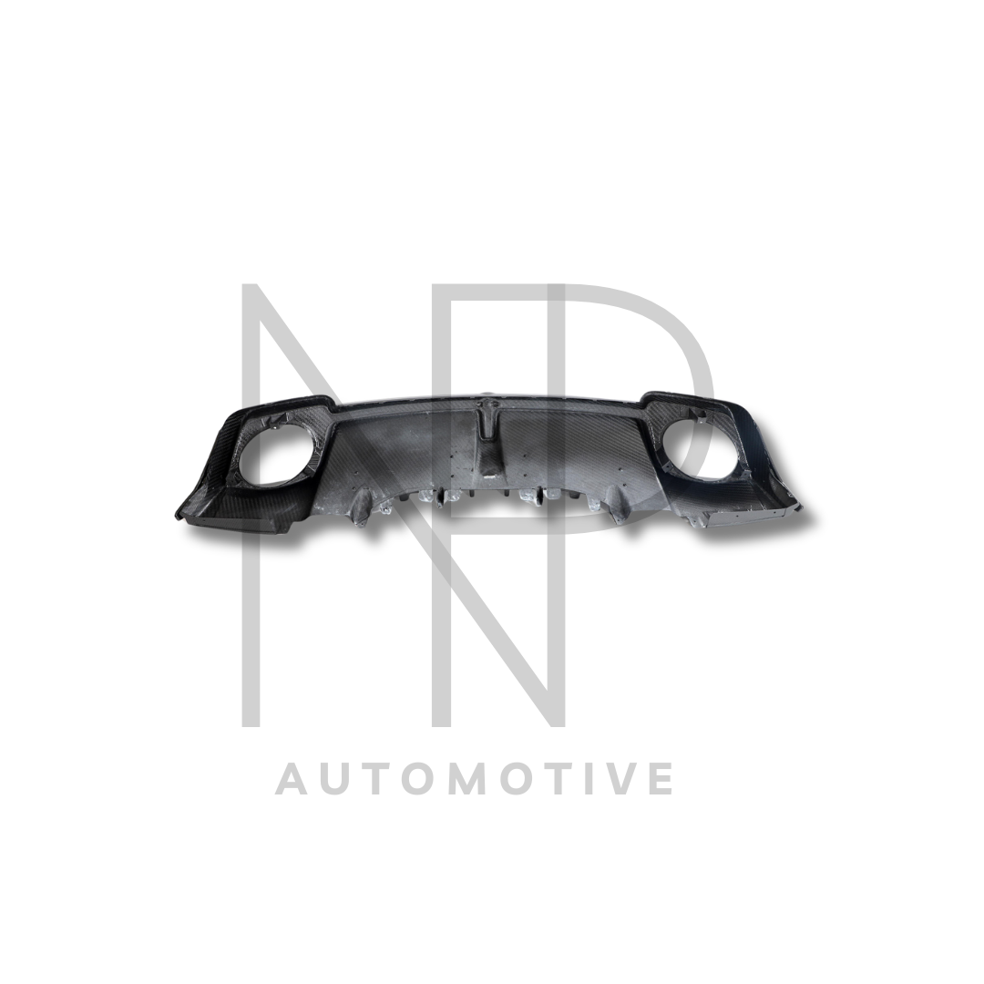 DIFFUSORE POSTERIORE AUDI R8 RESTYLING 2019 FIBRA DI CARBONIO CP STYLE