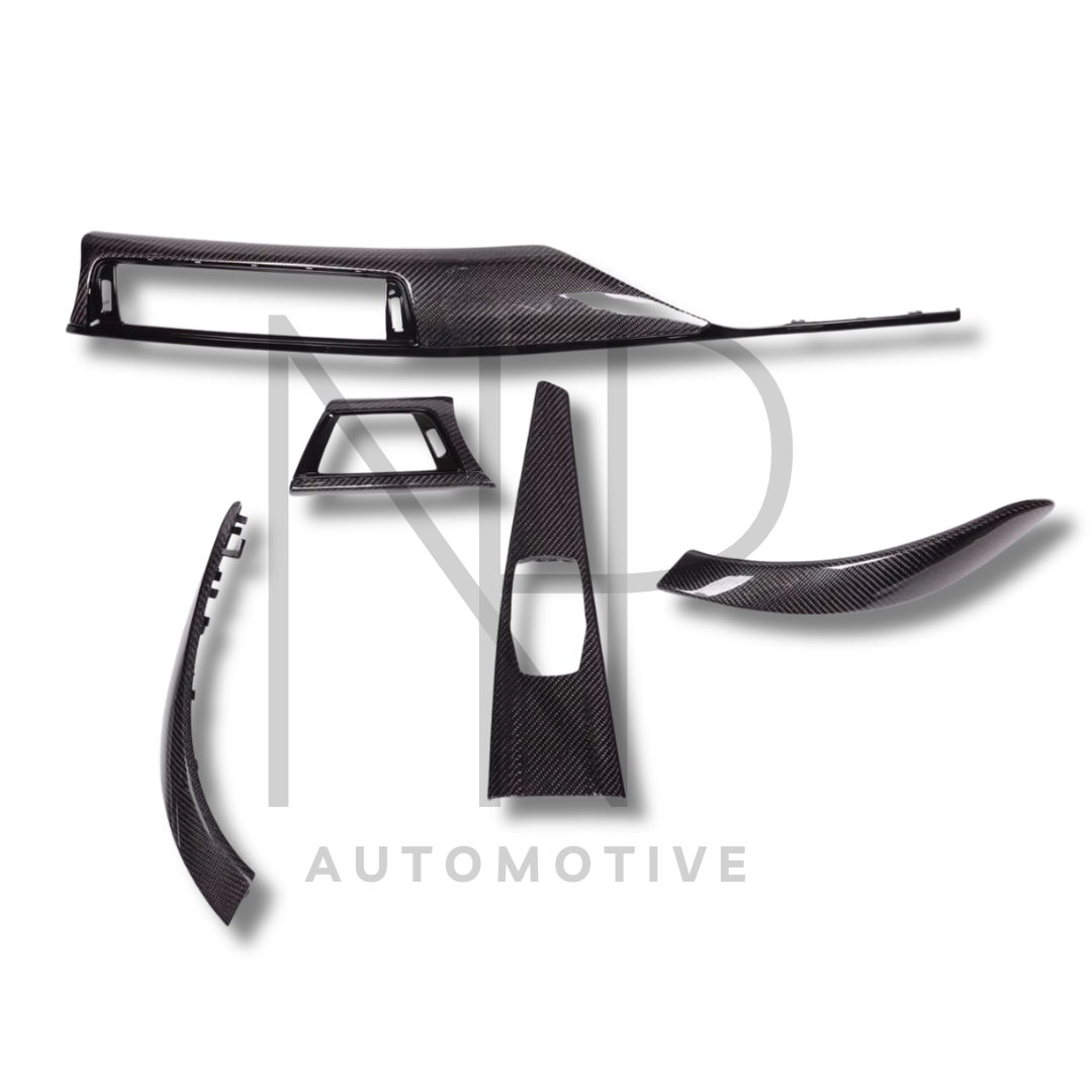 KIT 5 PEZZI INTERNI SOSTITUTIVI CARBONIO BMW M4 F82 F83