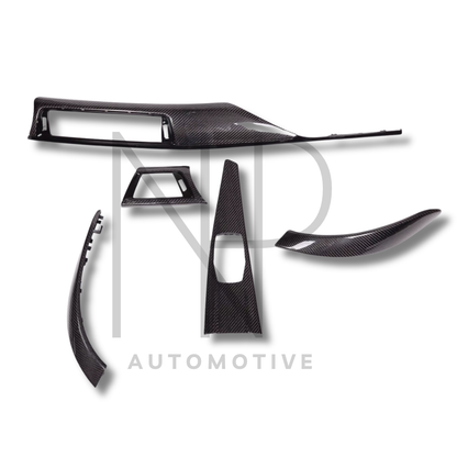 KIT 5 PEZZI INTERNI SOSTITUTIVI CARBONIO BMW M4 F82 F83